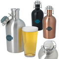 64 Oz. Stainless Growler